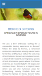 Mobile Screenshot of borneobirding.com